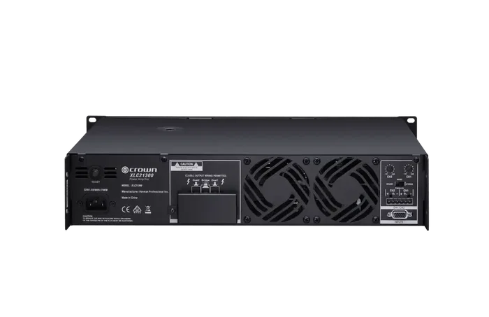 JBLPRO Crown XLC 21300 Amplificador de Potencia de 2 Canales y 1,300 Vatios para Cine Profesional JBLPRO Crown XLC 21300 Amplificador de Potencia de 2 Canales y 1,300 Vatios para Cine Profesional