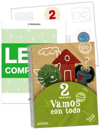 ANAYA, Vamos con todo 2. Primer trimestre. + Leo y comprendo. 2022. + Material manipulativo. - ANAYA