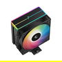 Deepcool AG400 Black ARGB V2 Ventilador para CPU 12 cm Negro Iluminación LED RGB PWM