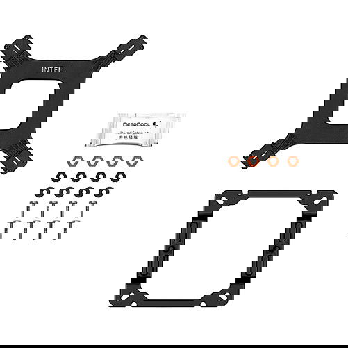 Deepcool AG400 Black ARGB V2 Ventilador para CPU 12 cm Negro Iluminación LED RGB PWM