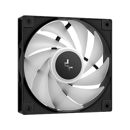 Deepcool AG400 Black ARGB V2 Ventilador para CPU 12 cm Negro Iluminación LED RGB PWM