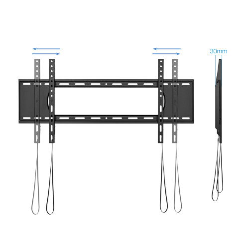 TooQ LP1090F-B Soporte de Pared para TV 43-90 Pulgadas Negro TooQ LP1090F-B Soporte de Pared para TV 43-90 Pulgadas Negro