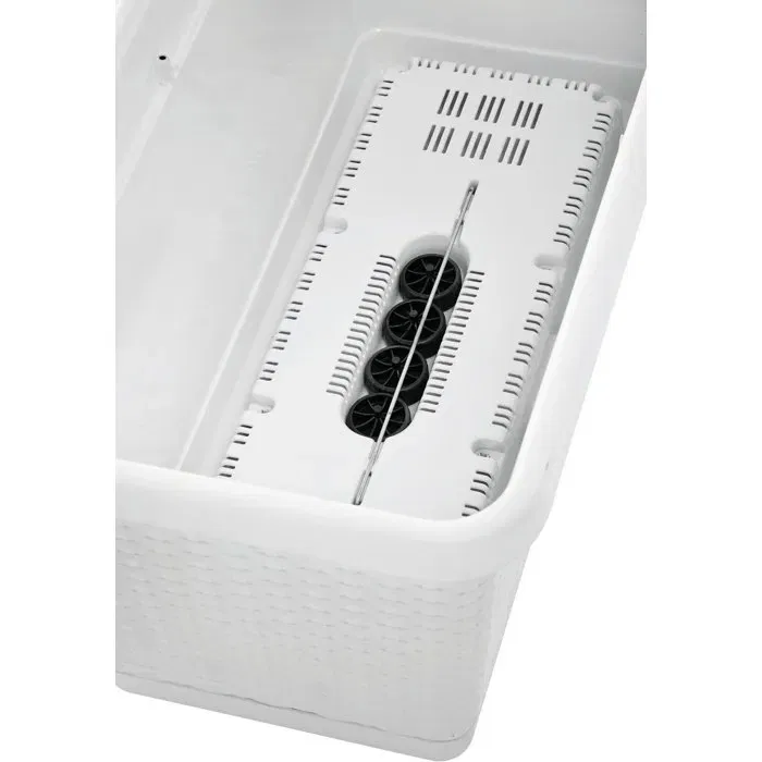 Stefanplast STE8003507753662 Jardinera Natural 66 L - 80x40x34h cm - Gris Piedra