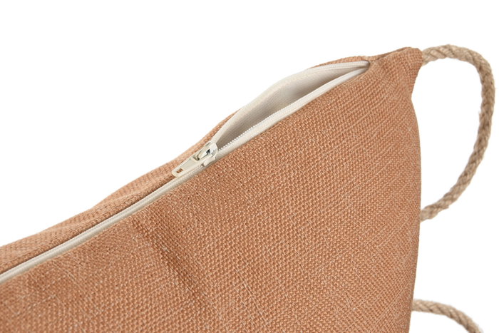 DKD Home Decor Cojin Tropical Mostaza Terracotta chic 23 45 x 15 x 45 cm (2 Unidades)