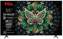 TCL 55C61K Televisor 55" QD-MiniLED 4K Google TV 144Hz Dolby Atmos Smart TV