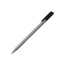 Staedtler Rotulador Punta de Fibra Triplus 334-9 - Negro, Trazo 0.3 mm, Color Gris Oscuro - Para Papelería y Escritura