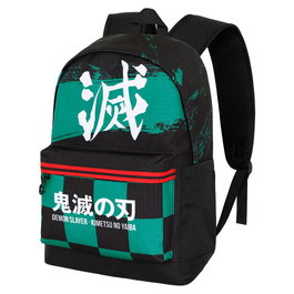 Demon Slayer Mochila HS PLUS Sutoriku Multicolor 23L Ripstop Resistente a Líquidos Espalda Acolchada y Ventilada