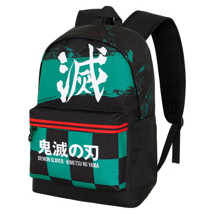 Demon Slayer Mochila HS PLUS Sutoriku Multicolor 23L Ripstop Resistente a Líquidos Espalda Acolchada y Ventilada