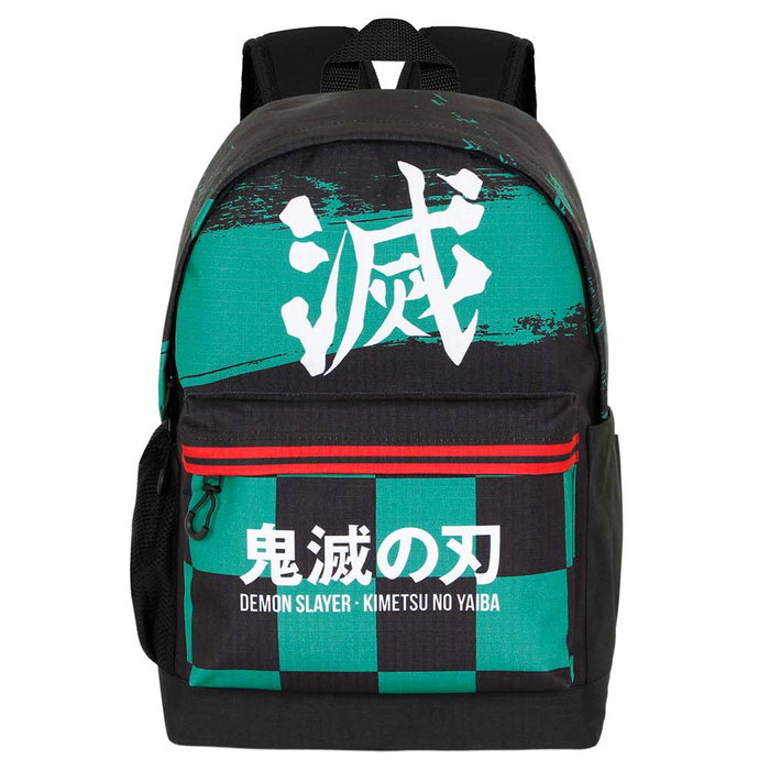 Demon Slayer Mochila HS PLUS Sutoriku Multicolor 23L Ripstop Resistente a Líquidos Espalda Acolchada y Ventilada
