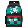 Demon Slayer Mochila HS PLUS Sutoriku Multicolor 23L Ripstop Resistente a Líquidos Espalda Acolchada y Ventilada