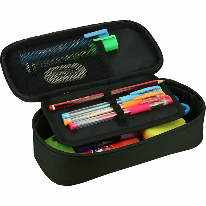Grafoplás Estuche Portatodo Rectangular Simple Bits&Bobs Negro