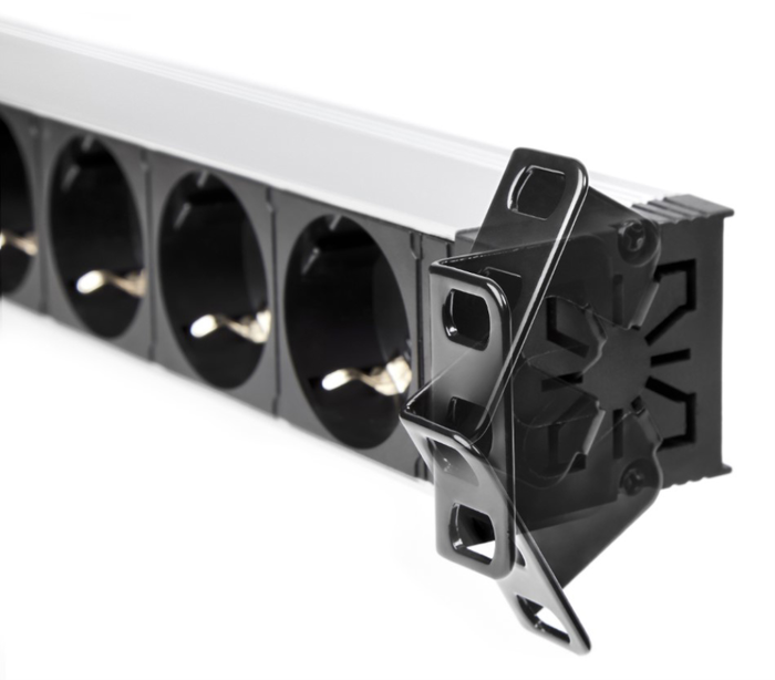 Salicru SPS PDU Regleta Eléctrica Rack 1U 19" 10 Tomas (4F+6F) SCH+C13/C14 - 10A, 250V, Aluminio, Interruptor Salicru SPS PDU Regleta Eléctrica Rack 1U 19" 10 Tomas (4F+6F) SCH+C13/C14 - 10A, 250V, Aluminio, Interruptor