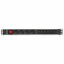 Salicru SPS 4F+6F PDU SCH+C13/C14 Regleta para Rack 19''