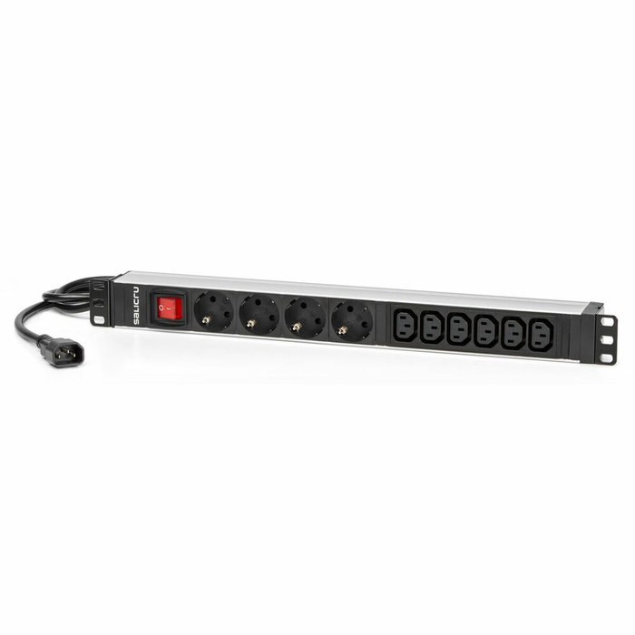 Salicru SPS 4F+6F PDU SCH+C13/C14 Regleta para Rack 19'' Salicru SPS 4F+6F PDU SCH+C13/C14 Regleta para Rack 19''