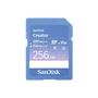 SanDisk Creator Tarjeta de Memoria SDXC UHS-II 256GB V60 U3 Clase 10 para Video