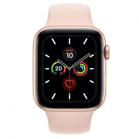APPLE WATCH SERIES 5 GPS 40MM CAJA ALUMINIO ORO CON CORREA ROSA ARENA DEPORTIVA - MWV72TY/A