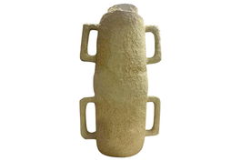 DKD Home Decor Ánfora Papel Mache 38 x 23 x 60 cm Hecho a Mano