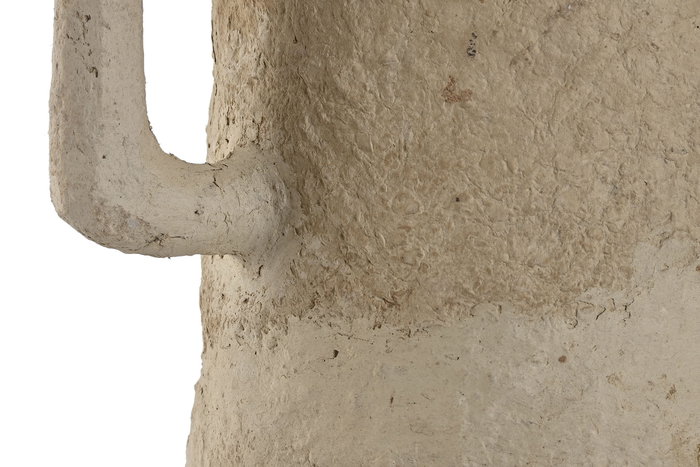 DKD Home Decor Ánfora Papel Mache 38 x 23 x 60 cm Hecho a Mano