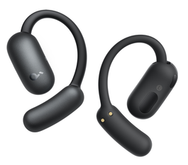 SOUNDCORE AeroFit 2 Auriculares Inalámbricos Bluetooth de Oreja Abierta para Deporte, Llamadas y Música, Negro