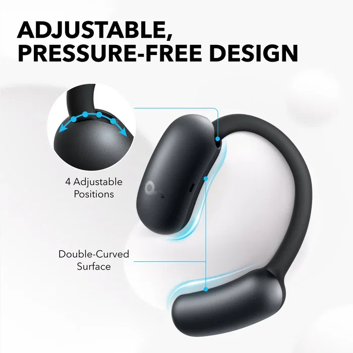 Anker Soundcore AeroFit 2 Auriculares Open-Ear Negro Anker Soundcore AeroFit 2 Auriculares Open-Ear Negro