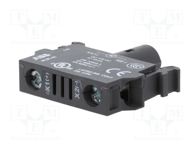 ABB Elemento iluminador LED verde 12VDC 22mm ABB Elemento iluminador LED verde 12VDC 22mm