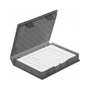 DeLOCK Caja de protección para 2.5 pulg. HDD/SSD Gris