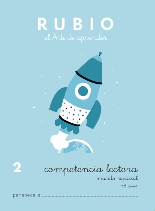 Rubio Cuaderno competencia lectora 2 Mundo espacial A5