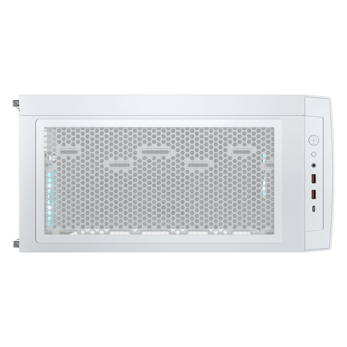 Cougar CGR-5YA2W-RGB Midi Tower PC Blanco ARGB con Ventana Lateral y Ventiladores para Iluminación de Caja