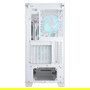 Cougar CGR-5YA2W-RGB Midi Tower PC Blanco ARGB con Ventana Lateral y Ventiladores para Iluminación de Caja
