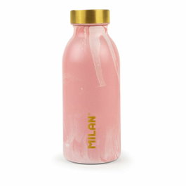 Milan Botella isotérmica serie Lava rosa 354 ml
