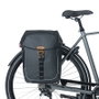 Basil Alforjas Dobles Miles Tarpaulin - Bolsas Impermeables 34L para Portaequipajes Trasero