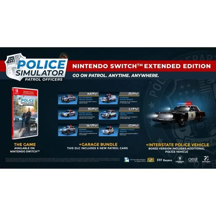 Microids 4041417861224 Police Simulator: Patrol Officers - Juego para Nintendo Switch - Edición extendida Microids 4041417861224 Police Simulator: Patrol Officers - Juego para Nintendo Switch - Edición extendida