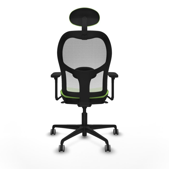 PIQUERAS Y CRESPO Silla de oficina Jorquera, Tela Pistacho y Malla Blanca PIQUERAS Y CRESPO Silla de oficina Jorquera, Tela Pistacho y Malla Blanca