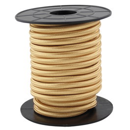 GSC Evolution Cable textil 10M (2x0.75mm) Dorado