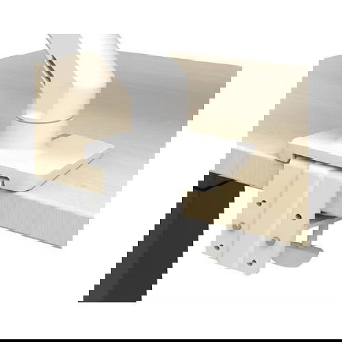 Ergotron HX Brazo de soporte regulable para monitor (98-630-216), Montaje en escritorio, Blanco, Capacidad 2.09 kg