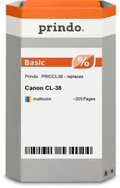 Prindo Cartucho de tinta varios colores PRICCL38 Basic