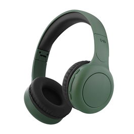 TNB TONALITY - Auriculares supraaurales On-ear Bluetooth headphones - sage green & black cassis