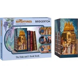 Revell Book Nook Kit de construcción 3D DIY sujetalibros Tiny Adventures - Bridgerton: El duque y yo con LED REV4009803005423