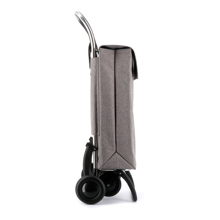 Rolser Carro de la compra sbelta tweed 4.2 Gris 44L Aluminio Plegable Soporte Delantero Carga 50kg