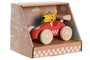 DKD Home Decor Set de Coches de Madera Hechos a Mano (Surtido de 2)