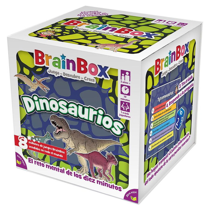 Asmodee Editions Iberica Slu BrainBox Dinosaurios Asmodee Editions Iberica Slu BrainBox Dinosaurios