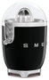Smeg CJF11BLEU Exprimidor de cítricos Negro/Plata