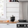 Smeg CJF11BLEU Exprimidor de cítricos Negro y Plata
