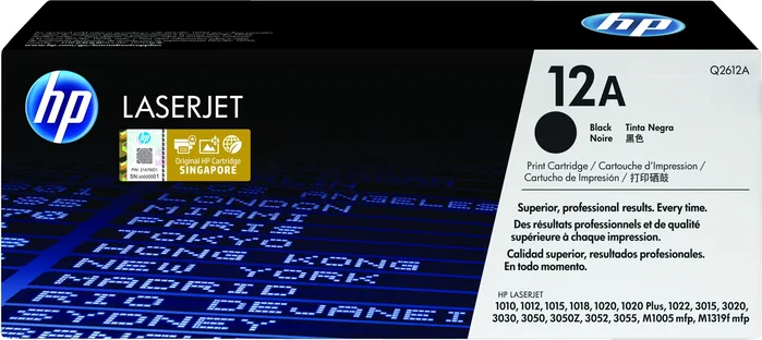 HP Cartucho de tóner original LaserJet 12A negro HP Cartucho de tóner original LaserJet 12A negro