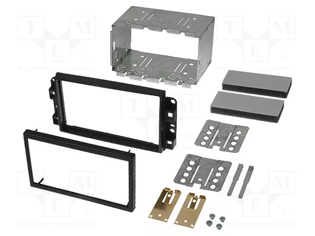 ACV Bastidor de montaje de radio 2 DIN para Chevrolet, negro ACV Bastidor de montaje de radio 2 DIN para Chevrolet, negro