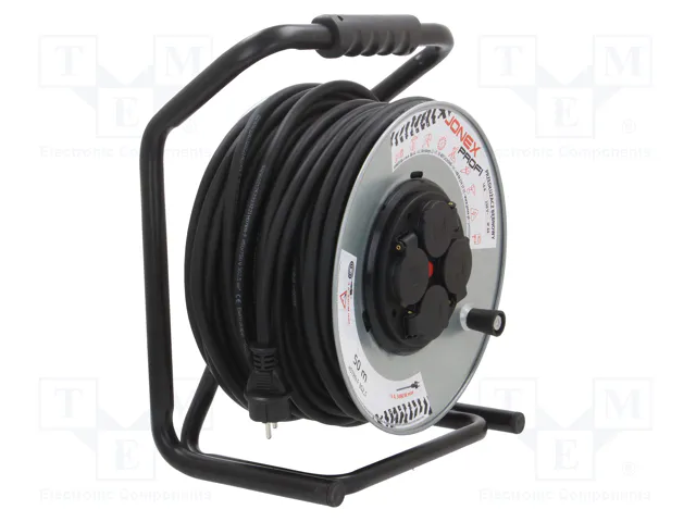 JONEX Prolongador de alimentación H07RN-F 3G2,5mm2 50m