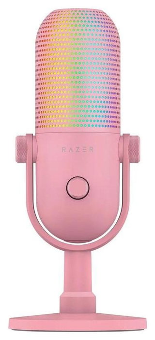 Razer Seiren V3 Chroma Quartz Micrófono USB Rosa