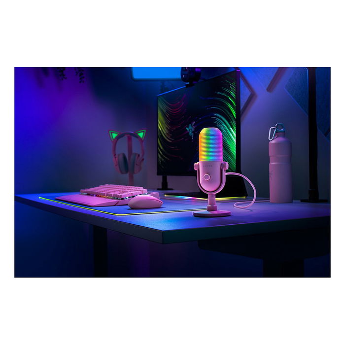 Razer Seiren V3 Chroma Micrófono para PC Rosa