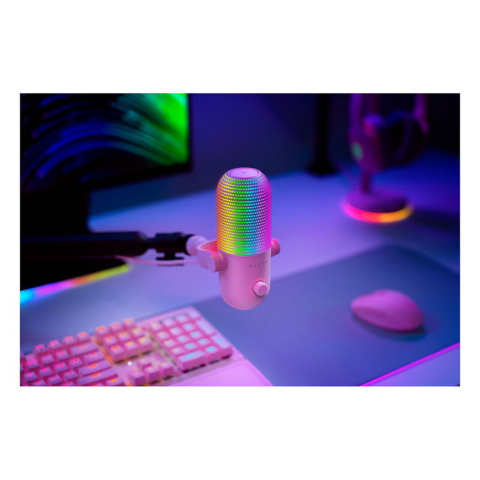Razer Seiren V3 Chroma Micrófono para PC Rosa