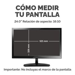 Fellowes PrivaScreen Filtro de Privacidad 24'' 16:10
